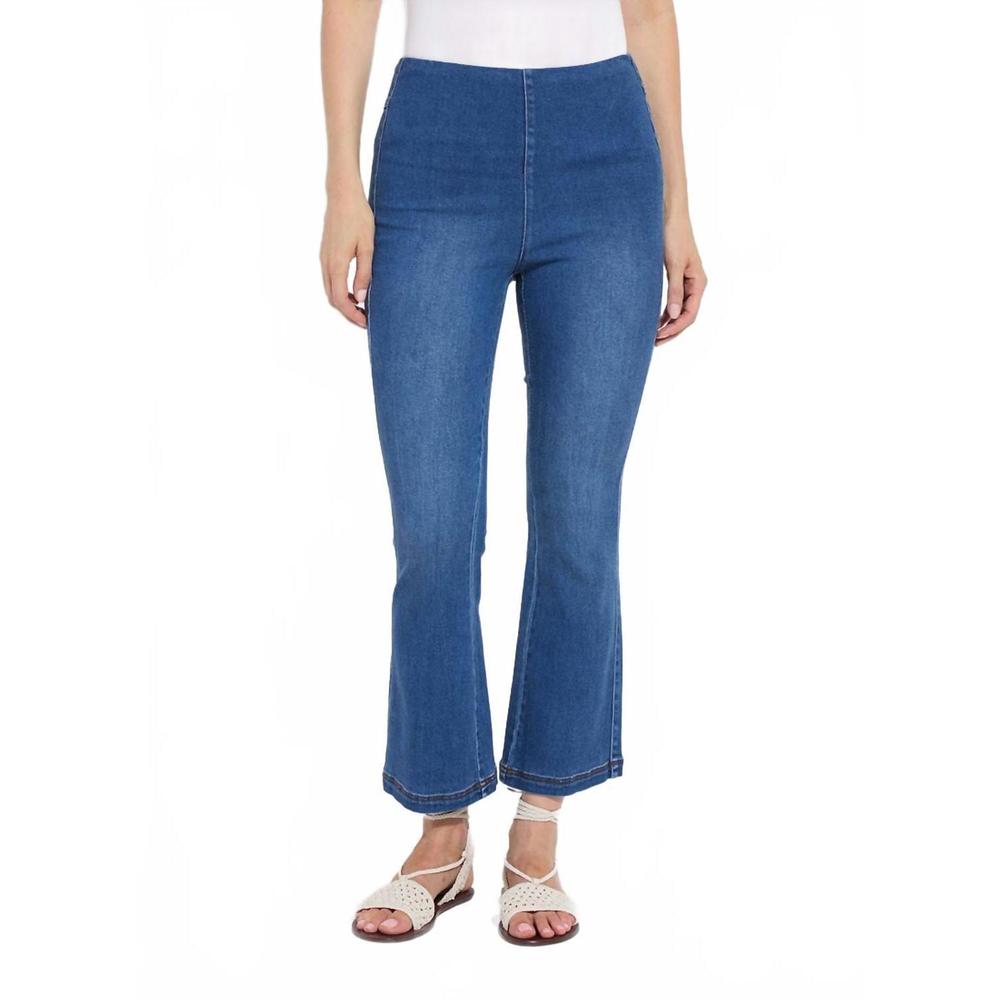 NEW LYSSE jade tencel denim pant in mid wash